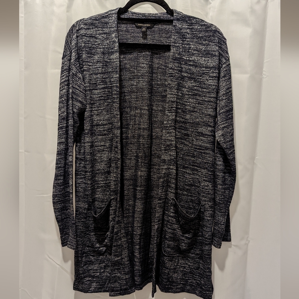 Banana Republic Blue Terry Knit Cardigan | XS